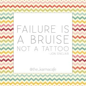 Failure is a Bruise